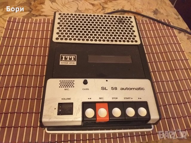 ITT Schaub Lorenz Sl 58 automatic касетофон, снимка 1 - Радиокасетофони, транзистори - 29465829