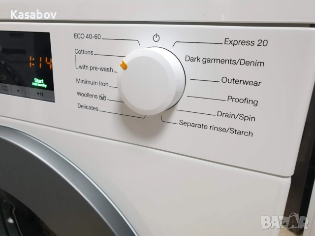 Miele W1 Active Пералня Миеле 12м Гаранция, снимка 3 - Перални - 52774040