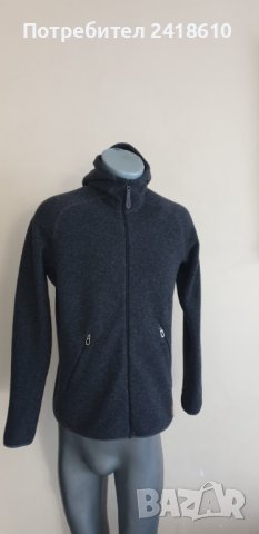 HAGLOFS Whooly Hood Women Wool Full Zip Size L ОРИГИНАЛ! Дамскo Горнище с цял цип!, снимка 3 - Якета - 42922643