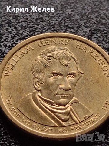 Възпоменателна монета 1 долар WILLIAM HENRY HARRISON 9 президент на САЩ 1841г. за КОЛЕКЦИЯ 38043, снимка 5 - Нумизматика и бонистика - 40765298