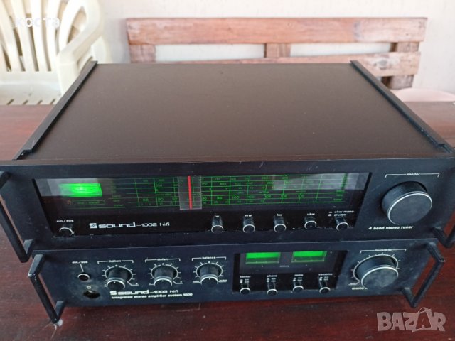 усилвател и тунер Sound 1003-1002, снимка 7 - Ресийвъри, усилватели, смесителни пултове - 36657353