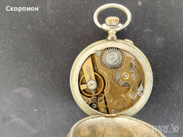 Швейцарски джобен часовник - ROSKOPF PATENT GENEVE 1900г. - КЛАСИКА В ЖАНРА - ПРОМОЦИЯ, снимка 7 - Джобни - 48834115