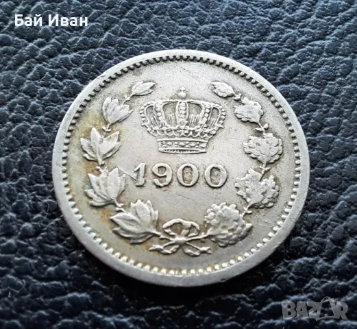 Стара монета 10 бани 1900 г. /2/ Румъния-рядка 125 годишна !, снимка 2 - Нумизматика и бонистика - 49514306