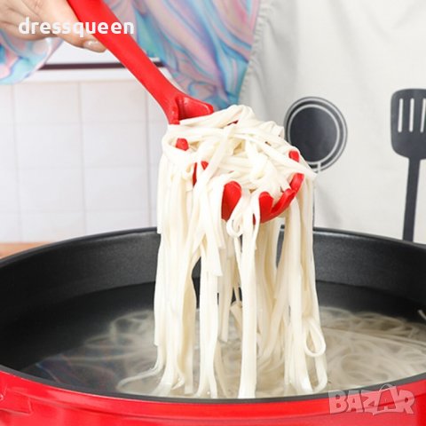 1748 прибори за готвене и сервиране от силикон, 10 бр., снимка 3 - Прибори за хранене, готвене и сервиране - 37273133