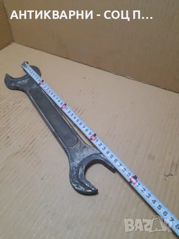 Соц Стар Гаечен Ключ 41/46мм Тегло 1.100кг., снимка 6 - Антикварни и старинни предмети - 48840889