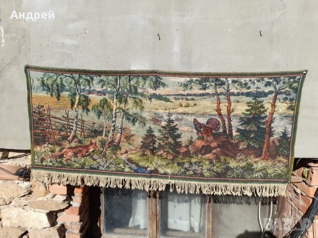 Старинен ковьор,покривка за стена #231, снимка 2 - Антикварни и старинни предмети - 42812184
