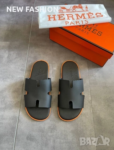 Мъжки Чехли ✨ HERMES , снимка 8 - Мъжки чехли - 51463241