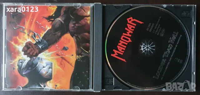 Manowar – Louder Than Hell, снимка 3 - CD дискове - 47495430