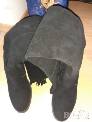 Ботуши от естествен велур, снимка 2 - Дамски ботуши - 27127649