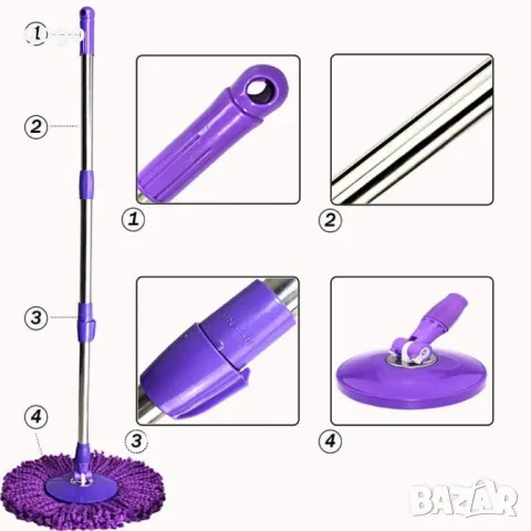 моп за почистване на под-ламинат, снимка 1