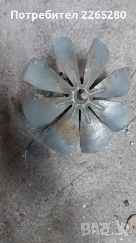 електромоторен вентилатор, произведен в СССР/Русия, тип МЭ-218,