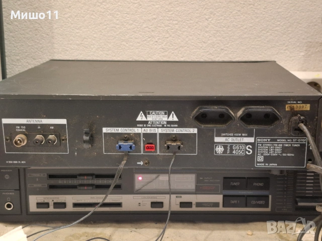 SONY ST-D707/SONY ST-S215/SONY TC-K309/SONY TC-WE450, снимка 3 - Аудиосистеми - 54206160