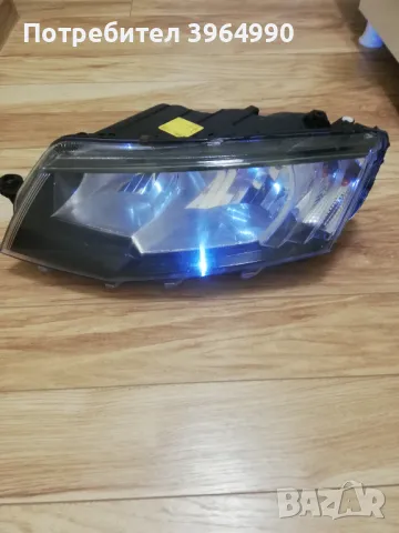 Оригинален ляв шофорски фар за Шкода Октавия 2014/2021од.Като нов! , снимка 1