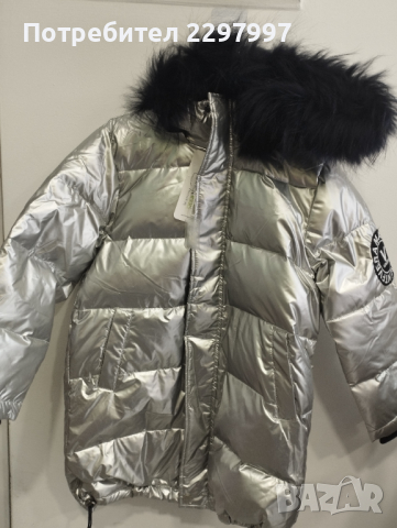 Детско сребристо яке, снимка 5 - Детски якета и елеци - 44710051