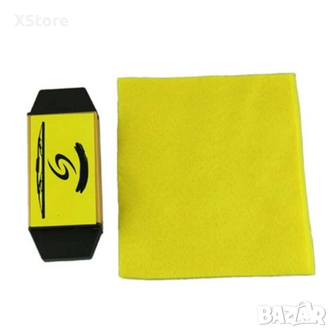 Стъклочистачка Wiper Wizard с 5 броя микрофибърни кърпички, снимка 6 - Аксесоари и консумативи - 52483060