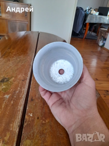 Стара алуминиева форма за кекс #9, снимка 4 - Други ценни предмети - 54053167