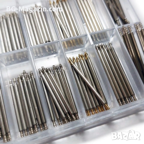 Комплект патенти и щифтове за каишки на часовници 18mm-28mm от неръждаема стомана, снимка 4 - Други инструменти - 54027378