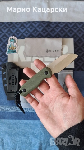 Kizer drop bear fix Azo дизайн., снимка 10 - Ножове - 53979210