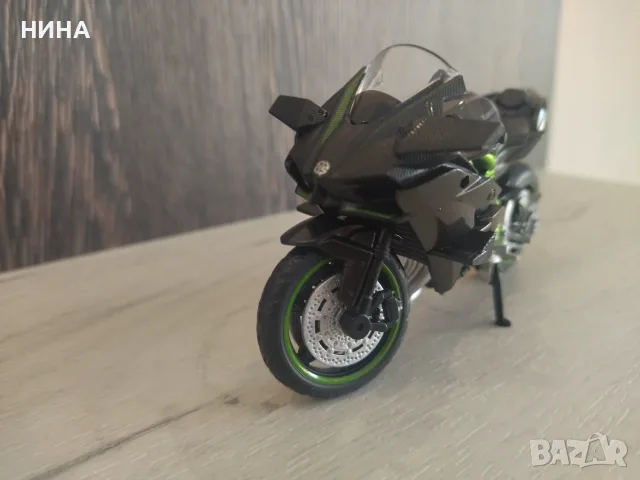 Метален мотор Kawasaki Ninja H2R !!!, снимка 3 - Колекции - 56295721