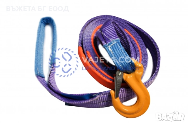 Буксирен колан 5т с уши или шегели или куки до 20м, снимка 3 - Други машини и части - 33118283