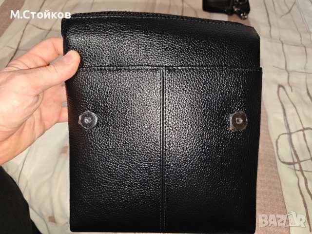 мъжка кожена чанта ARPELLE чисто нова, снимка 10 - Чанти - 52224369