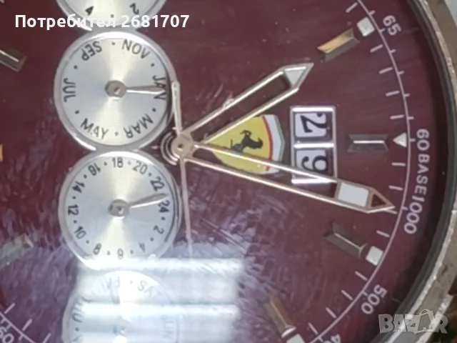 часовник Ferrari автоматик , снимка 4 - Мъжки - 55905033