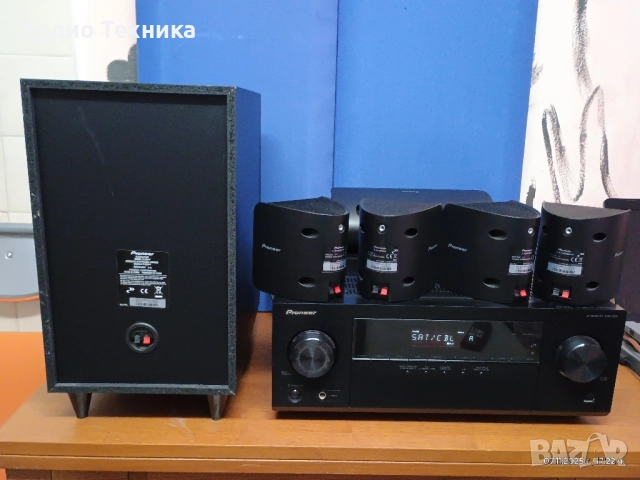 Система за домашно кино PIONEER VSX-324. Оригинален комплект! , снимка 12 - Аудиосистеми - 52338719