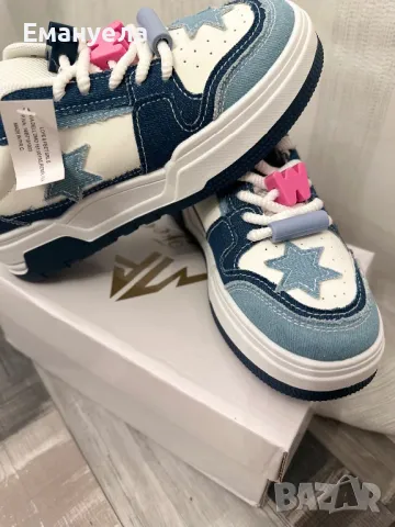 Дънкови маратонки нов модел пролет лято 2025