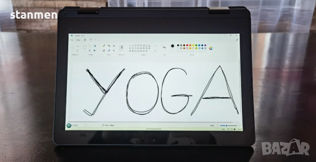 Продавам Гаранционен Touchscreen Lenovo Yoga 11e/IPS11.6сKам/4CoreUp2.7ghz/8gbDDR4/SSD256gb/НоваБат, снимка 4 - Лаптопи за дома - 53886963