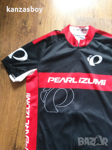 Pearl Izumi  - страхотно мъжко джърси КАТО НОВО Л УМАЛЕНО, снимка 5 - Тениски - 44718501