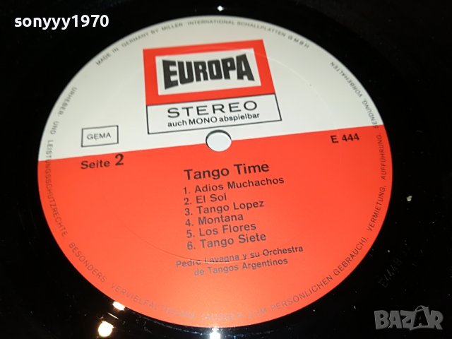 TANGO TIME-MADE IN GERMANY 2605222122, снимка 11 - Грамофонни плочи - 36886748