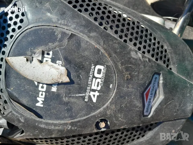 Косачка бензинова McCulloch M46 с дбигател Briggs and Stratton 450 Series на части , снимка 3 - Градинска техника - 47659483