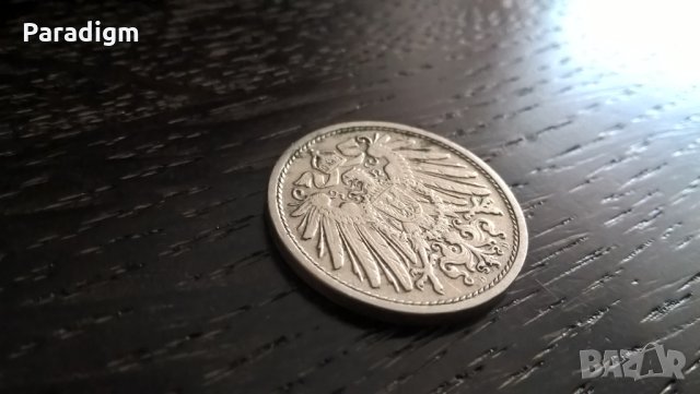 Райх монета - Германия - 10 пфенига | 1907г.; серия D, снимка 2 - Нумизматика и бонистика - 29771631