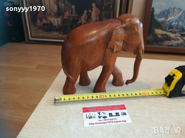 слон ръчна изработка от франция 2402211012, снимка 5 - Колекции - 31933848