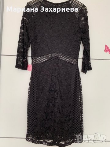 Продавам елегантна черна рокля, снимка 2 - Рокли - 29798573