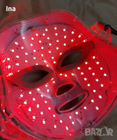 Лед Маска за изглаждащ лицето ефект , снимка 5 - Козметика за лице - 51762803