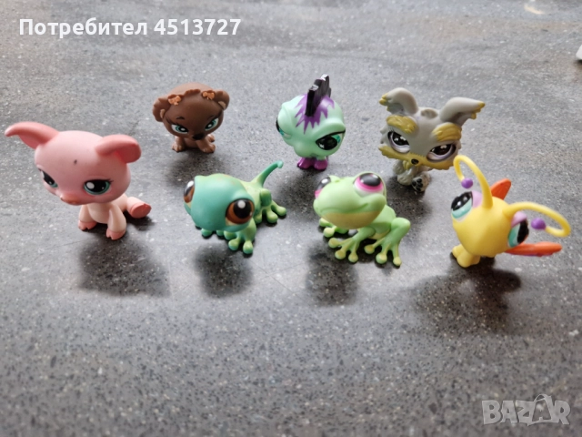 Пластмасови фигурки Литъл пет шоп, снимка 4 - Фигурки - 52315360
