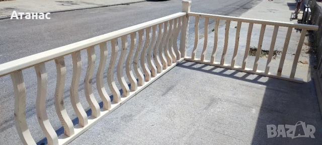 Дървен парапет, снимка 4 - Декорация за дома - 51232583