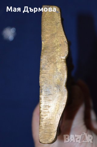 старинна ориенталска фигурка от позлатен бронз, снимка 7 - Антикварни и старинни предмети - 17352094