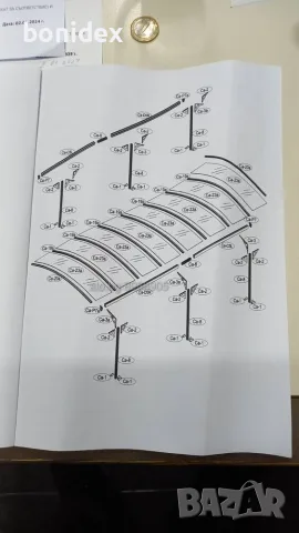 Навес за кола, беседка за градина 5.8x3x2.3 m/ h..София,Пловдив, Ст. Загора, Бургас , снимка 4 - Други - 37300985