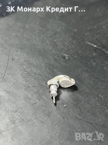 Сребърна обеца , снимка 2 - Обеци - 50451445