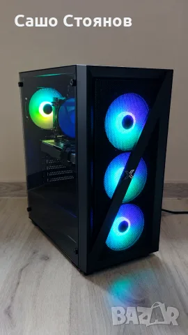 Геймърски компютър Ryzen 5 5600 / RTX 3060 Ti 8GB / 16GB RAM / Гаранция