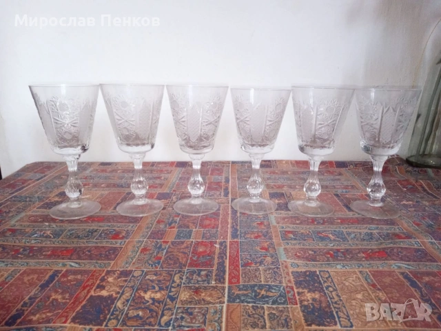 Кристални чаши 