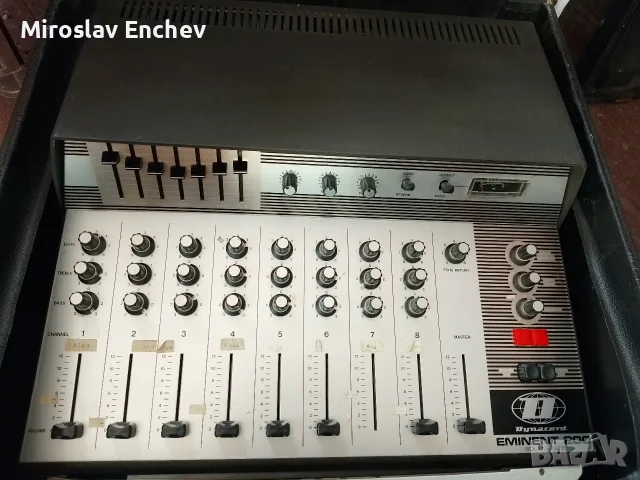 Уникален Dynacord Eminent 200 Solid State + Твърд Куфар