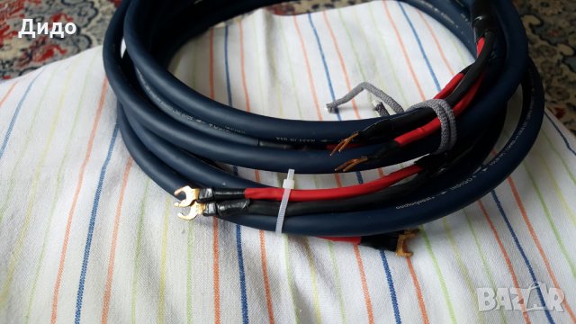  Кабели за тонколони  Audioquest Indigo+  2 X 2.50m, снимка 3 - Тонколони - 29212322