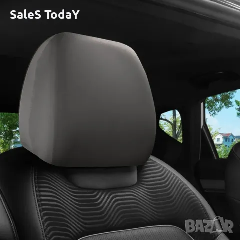 Калъф за подглавник в цвят графит, 2бр в комплект