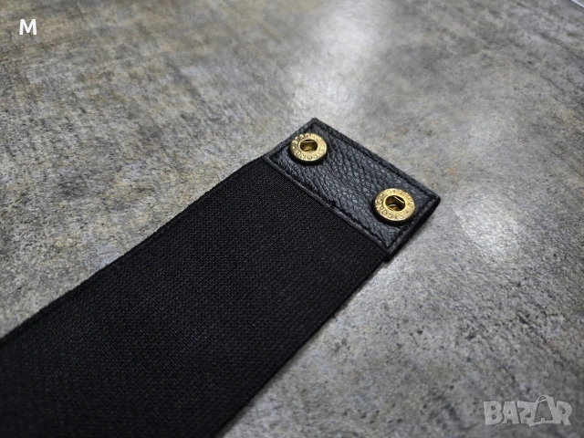 НОВ чер ластичен колан MOSCHINO , снимка 6 - Колани - 53003827