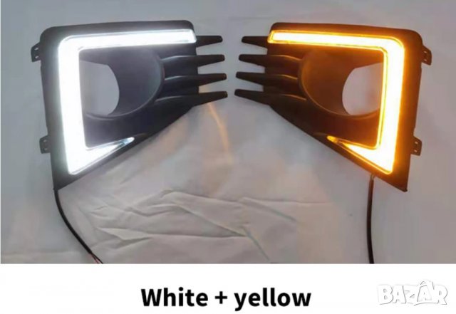 Решетки за халогени с вградени лед дневни светлини и бягащи светлини на мигачи space star спейс стар, снимка 10 - Аксесоари и консумативи - 38542405