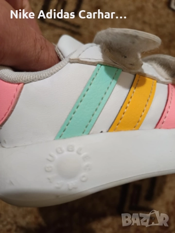 Много запазени бебешки обувки Адидас (подметката е от типа Bubble comfy), снимка 6 - Детски обувки - 52155877