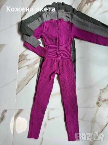 Налични оформящи рипс гащеризони с цип, снимка 9 - Гащеризони - 52308651